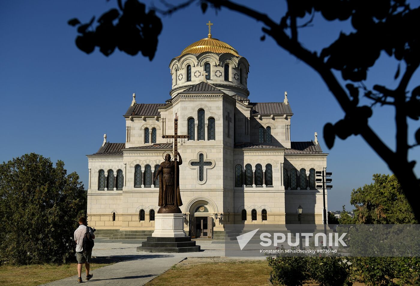 Russia Crimea Church Museum Complex