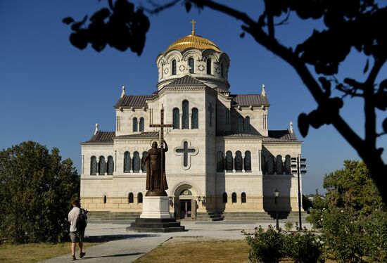 Russia Crimea Church Museum Complex