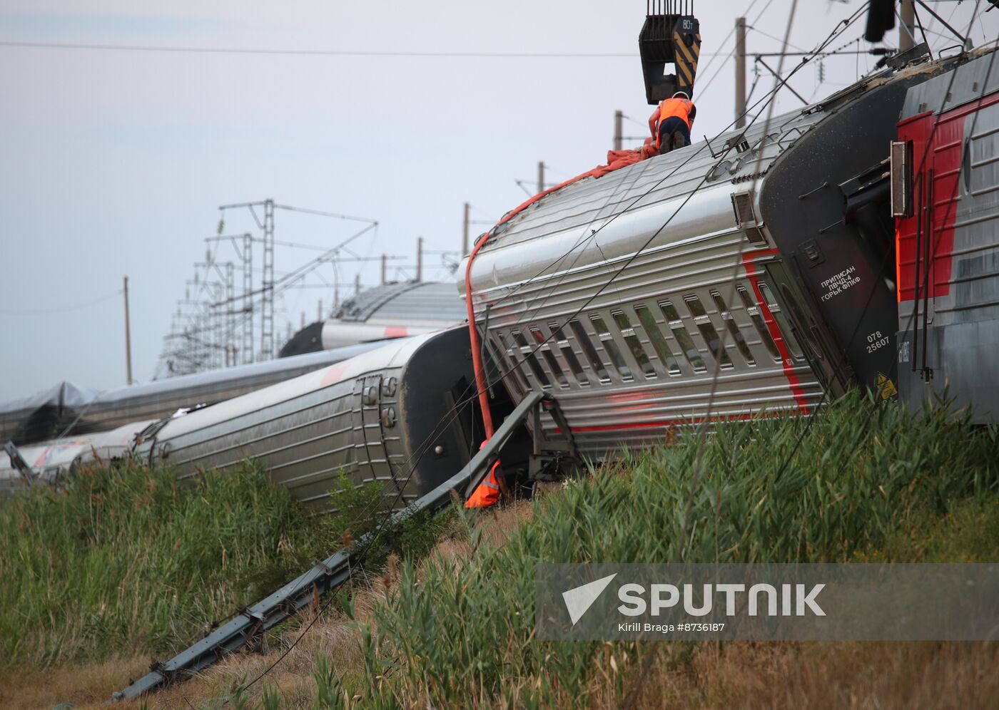 Russia Train Accident