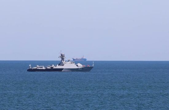 Russia Navy Drills