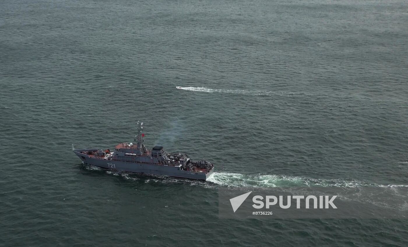 Russia Navy Drills