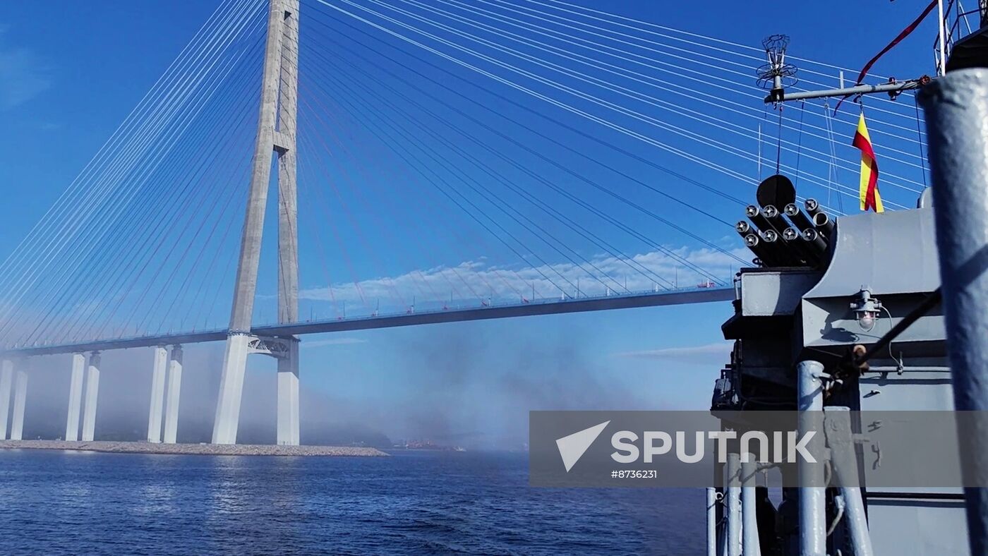 Russia Navy Drills