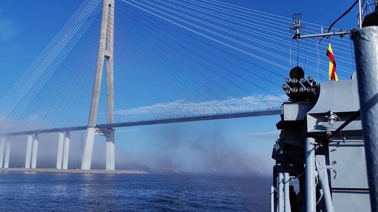 Russia Navy Drills