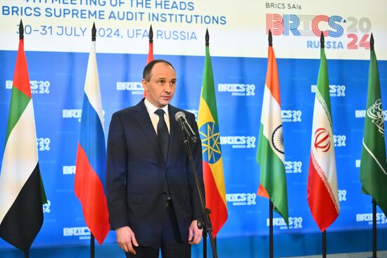 Press briefings with heads of BRICS Supreme Audit Institutions