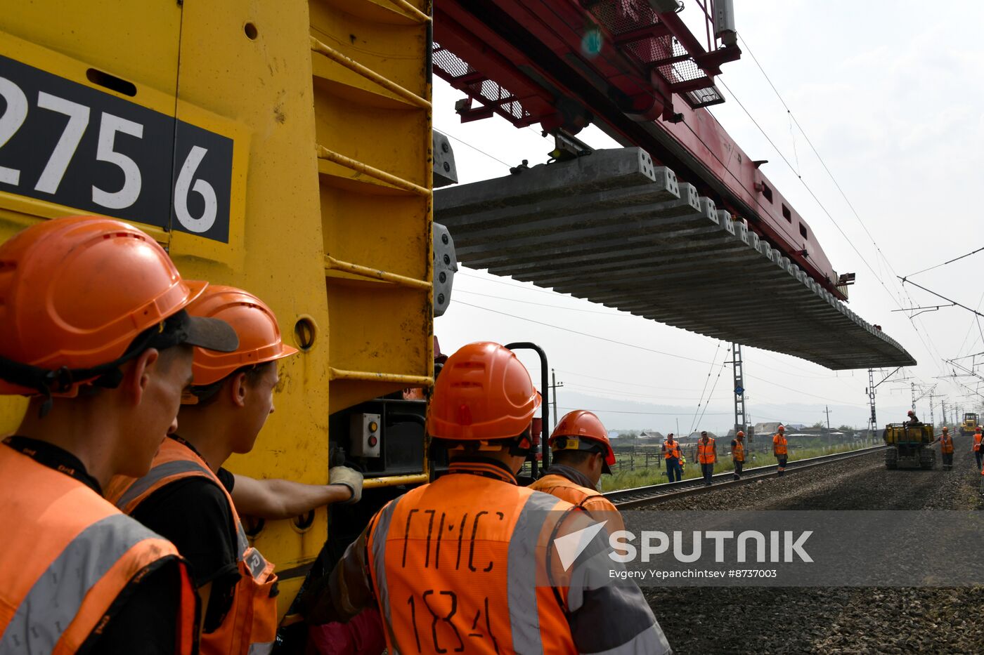 Russia Railway Tracks Maintenance