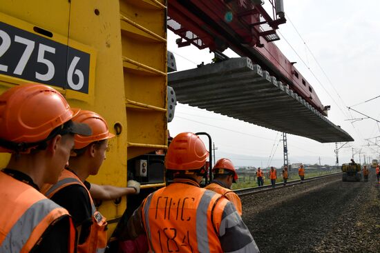 Russia Railway Tracks Maintenance