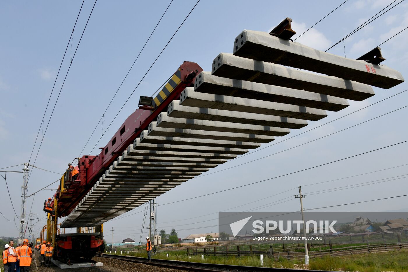 Russia Railway Tracks Maintenance