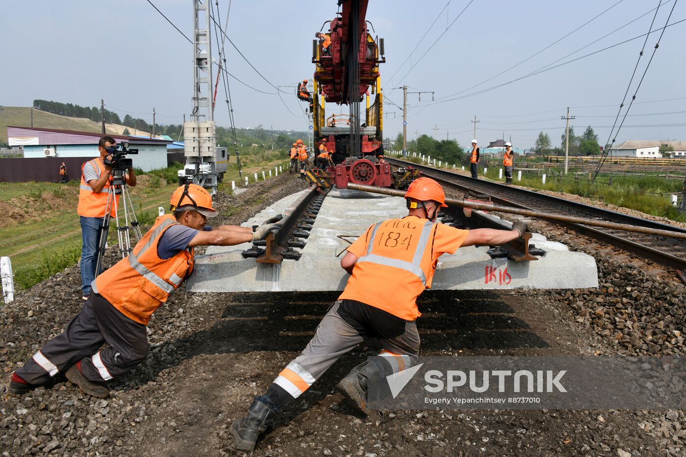 Russia Railway Tracks Maintenance