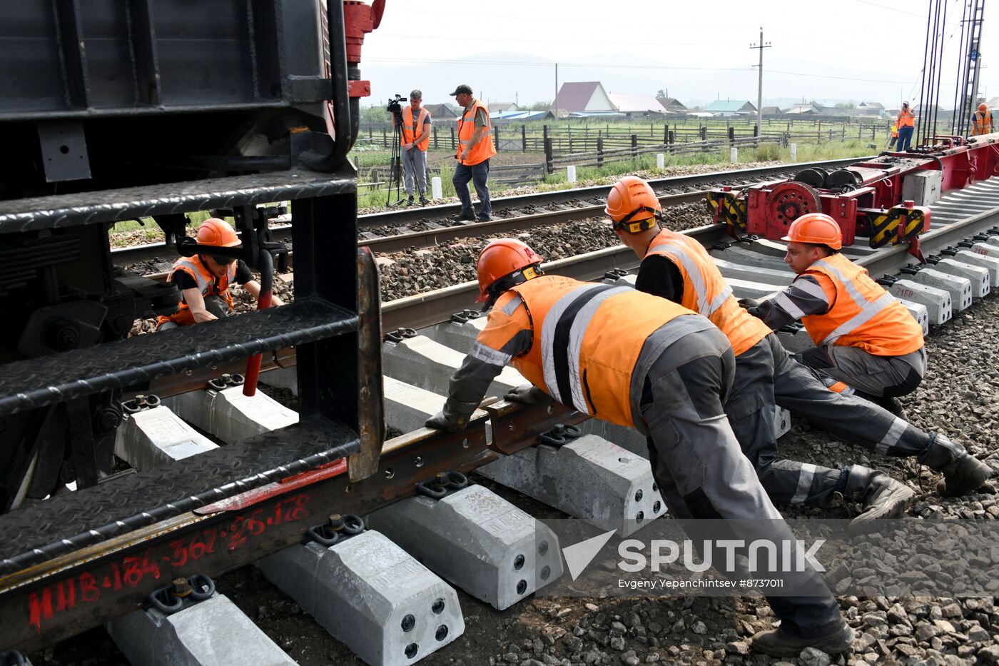 Russia Railway Tracks Maintenance