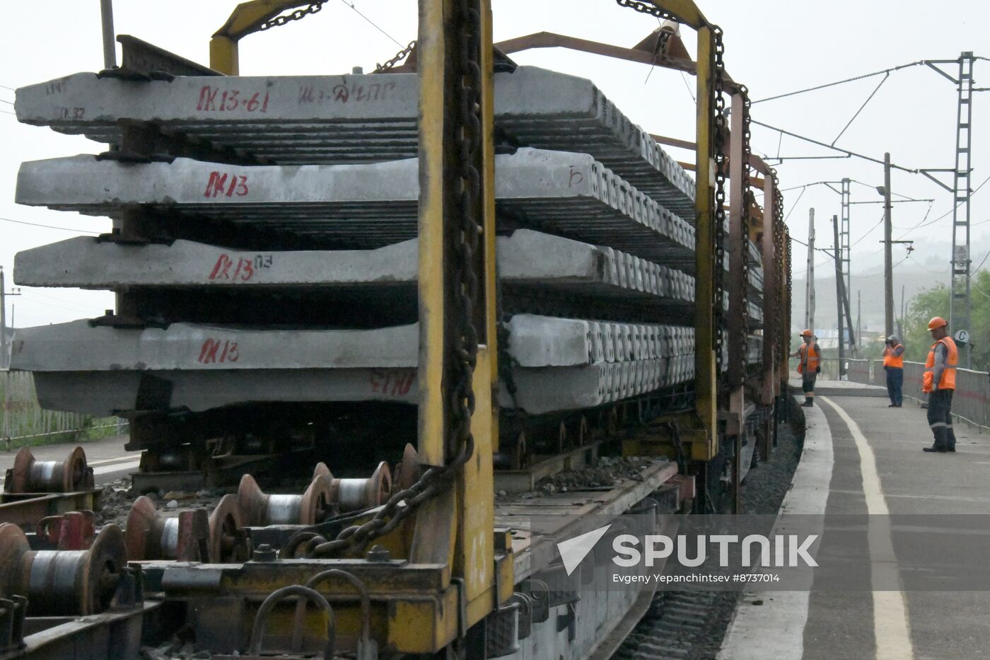 Russia Railway Tracks Maintenance