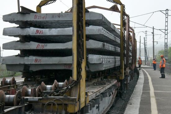 Russia Railway Tracks Maintenance