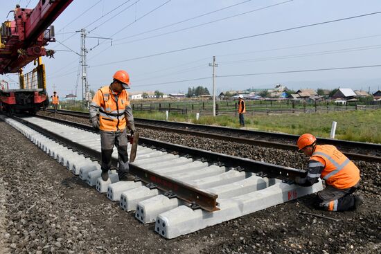 Russia Railway Tracks Maintenance