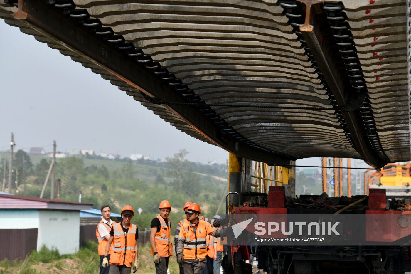 Russia Railway Tracks Maintenance