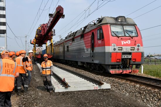 Russia Railway Tracks Maintenance