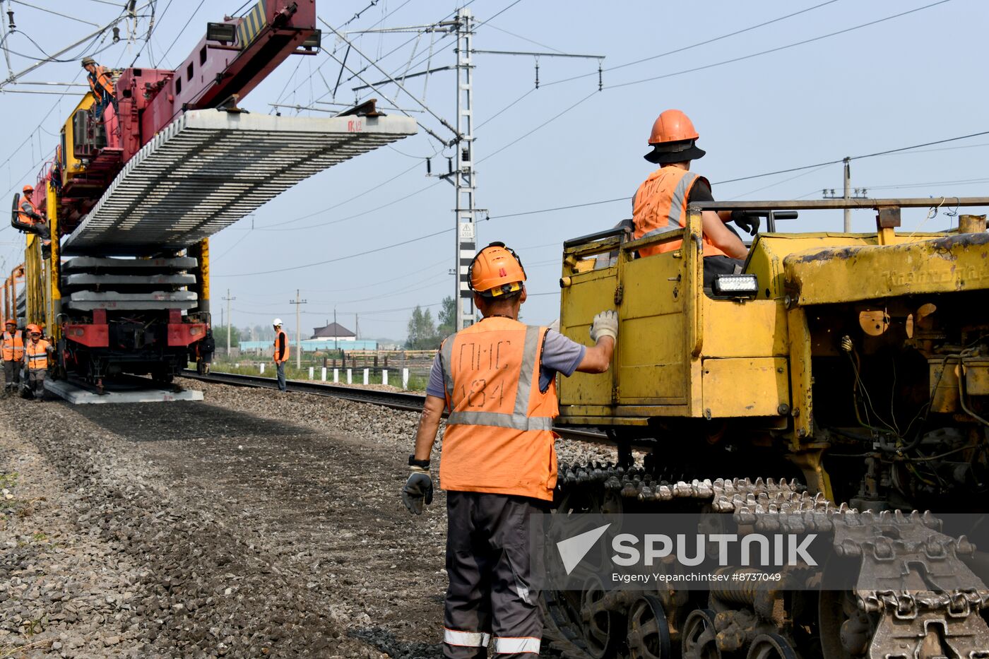 Russia Railway Tracks Maintenance