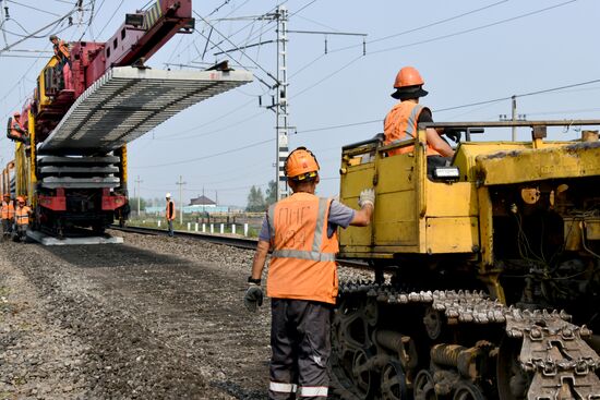 Russia Railway Tracks Maintenance