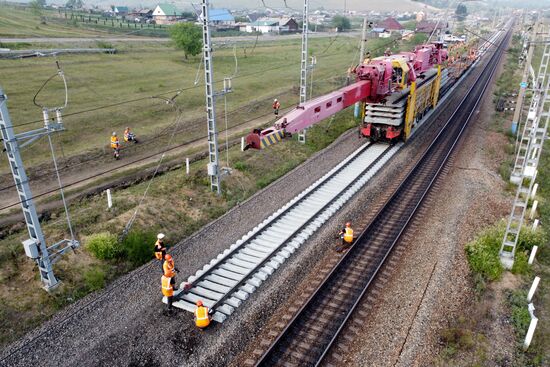 Russia Railway Tracks Maintenance