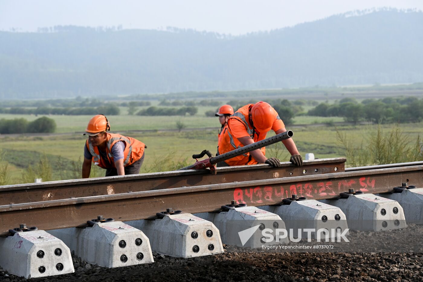 Russia Railway Tracks Maintenance