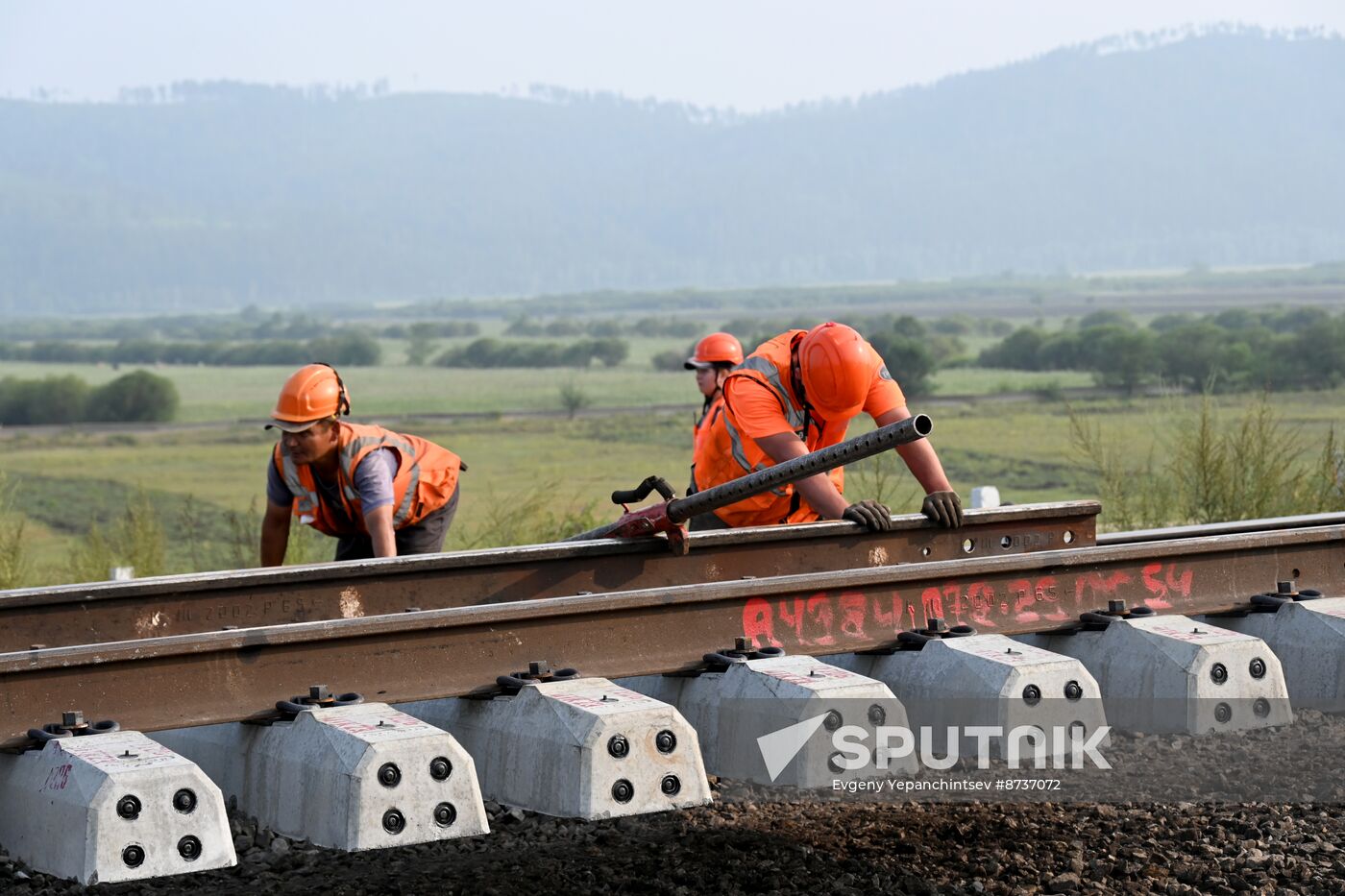 Russia Railway Tracks Maintenance