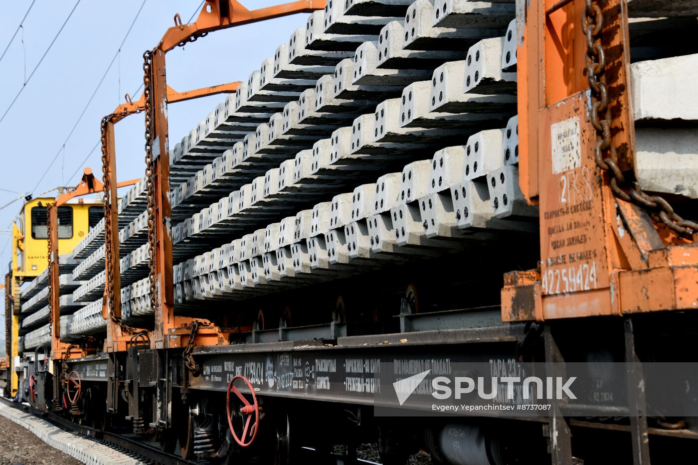 Russia Railway Tracks Maintenance