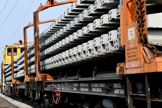 Russia Railway Tracks Maintenance