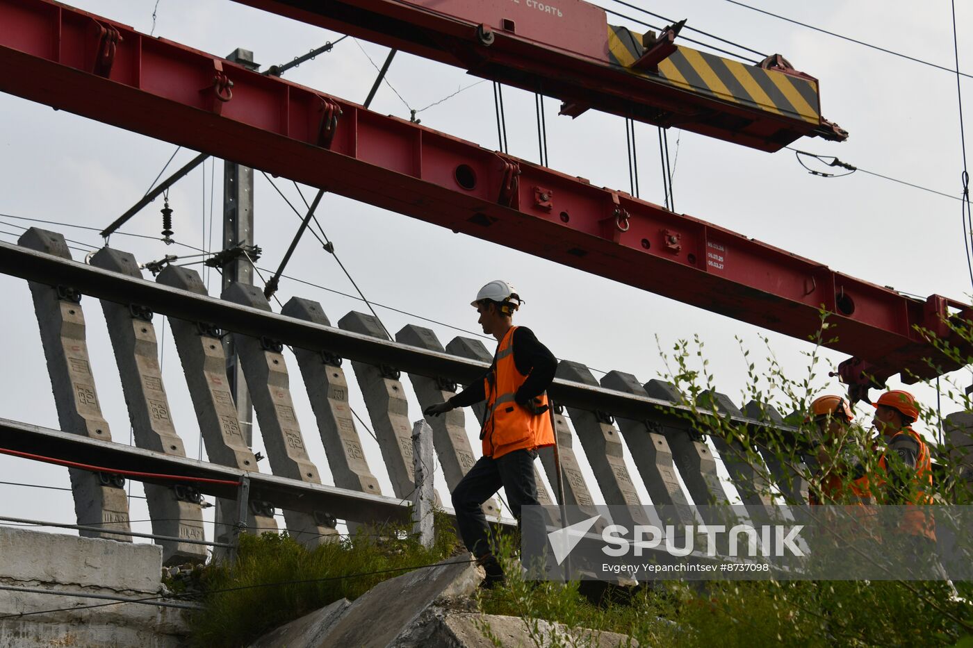 Russia Railway Tracks Maintenance