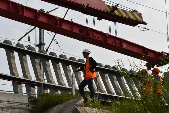 Russia Railway Tracks Maintenance