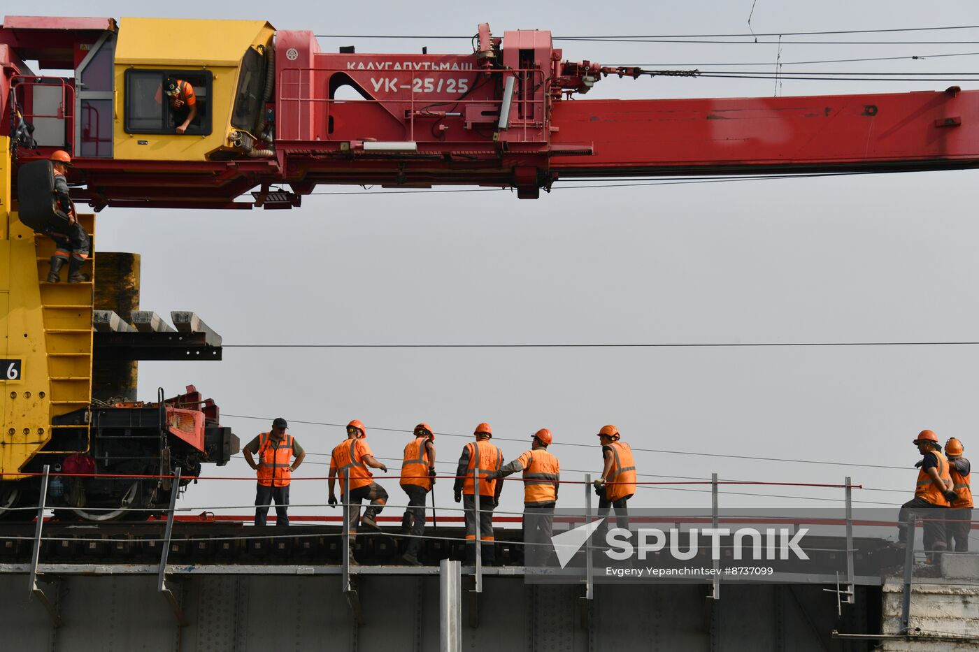 Russia Railway Tracks Maintenance