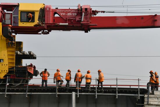 Russia Railway Tracks Maintenance