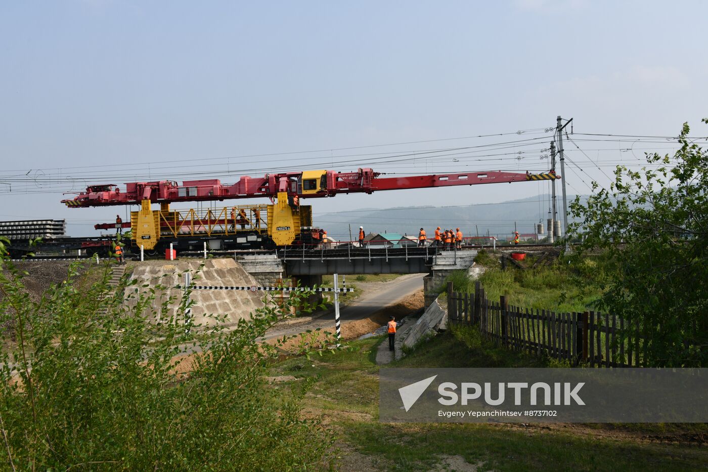 Russia Railway Tracks Maintenance