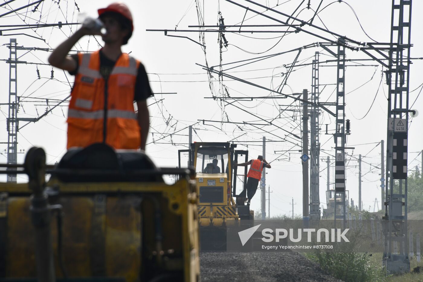 Russia Railway Tracks Maintenance