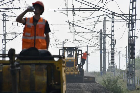 Russia Railway Tracks Maintenance