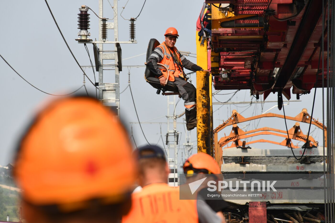 Russia Railway Tracks Maintenance