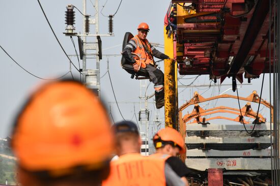 Russia Railway Tracks Maintenance