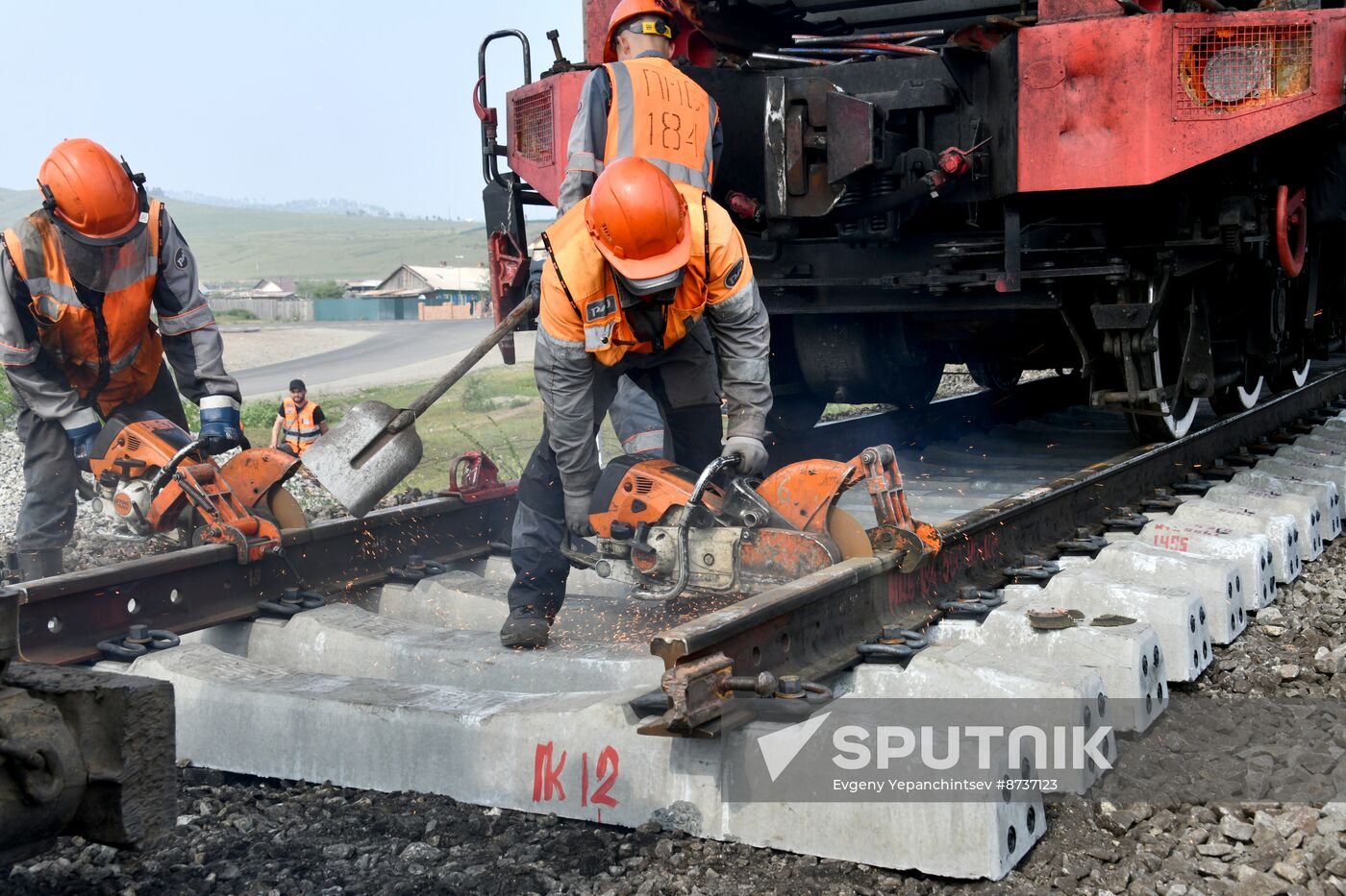 Russia Railway Tracks Maintenance