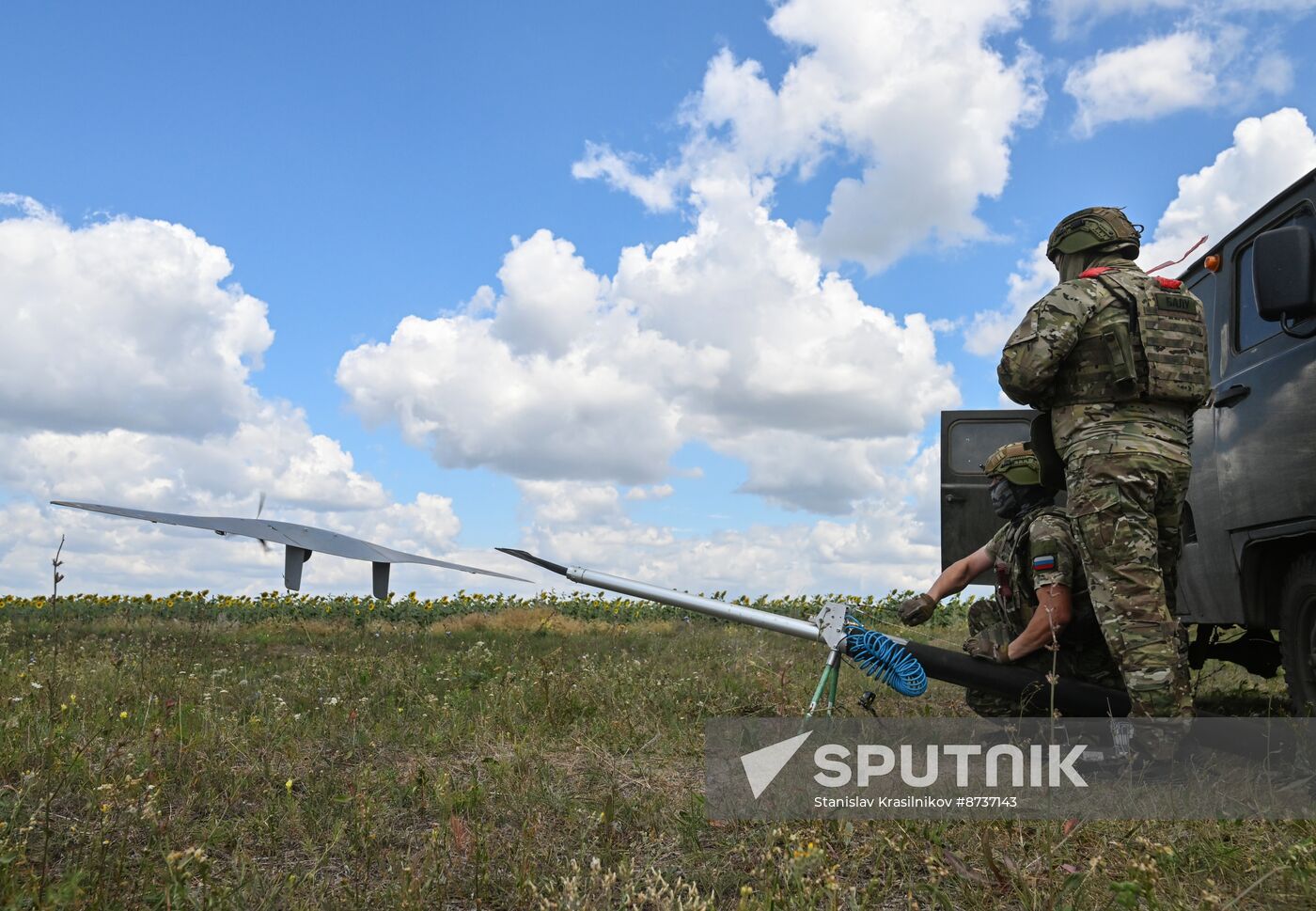 Russia Ukraine Military Operation UAVs