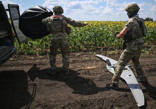 Russia Ukraine Military Operation UAVs