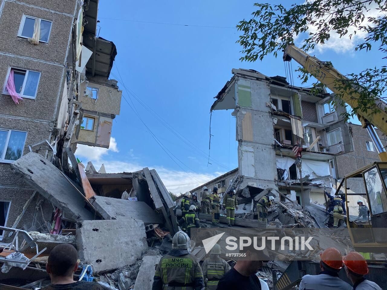 Russia Apartment Block Collapse