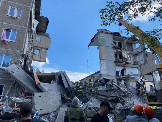 Russia Apartment Block Collapse