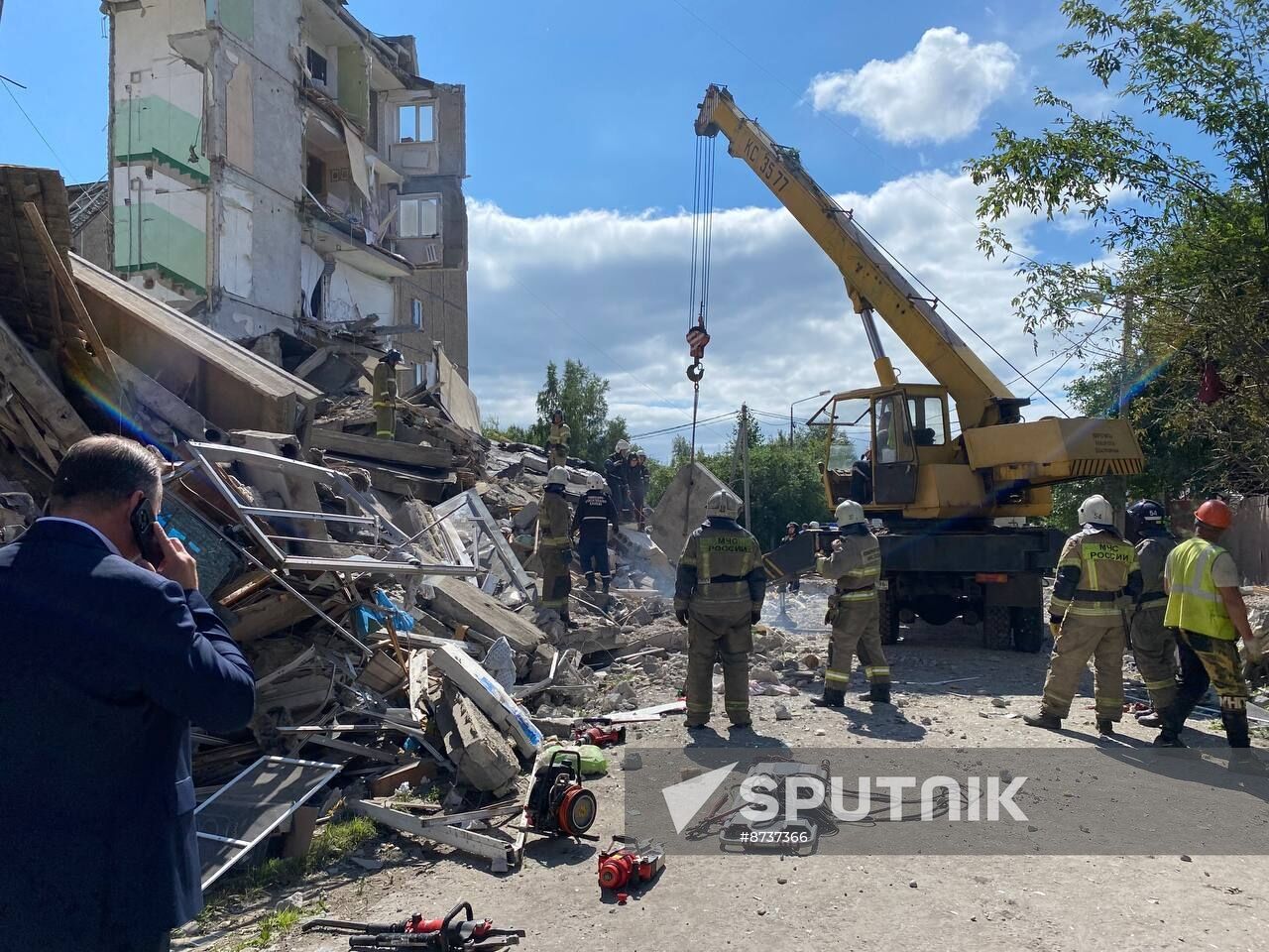 Russia Apartment Block Collapse