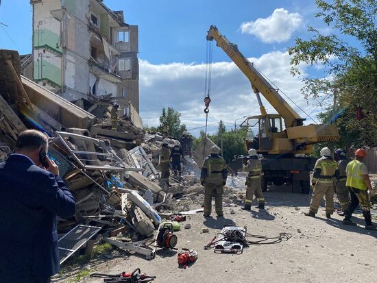 Russia Apartment Block Collapse