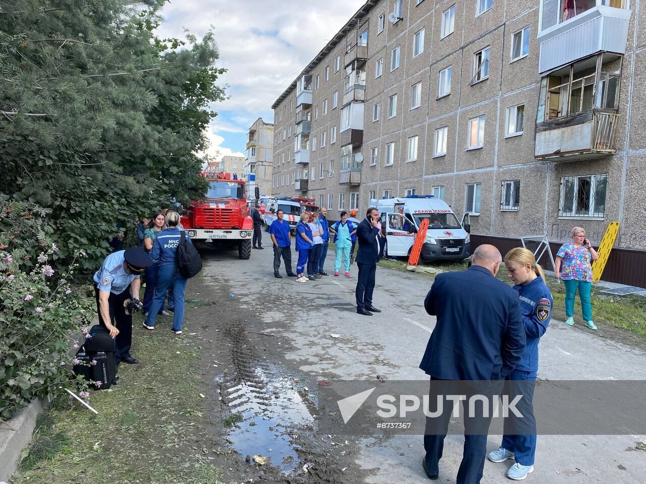 Russia Apartment Block Collapse