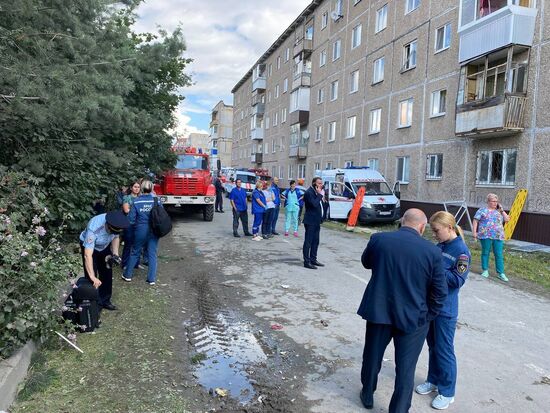 Russia Apartment Block Collapse