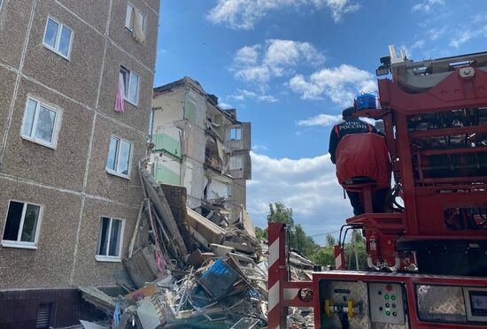 Russia Apartment Block Collapse