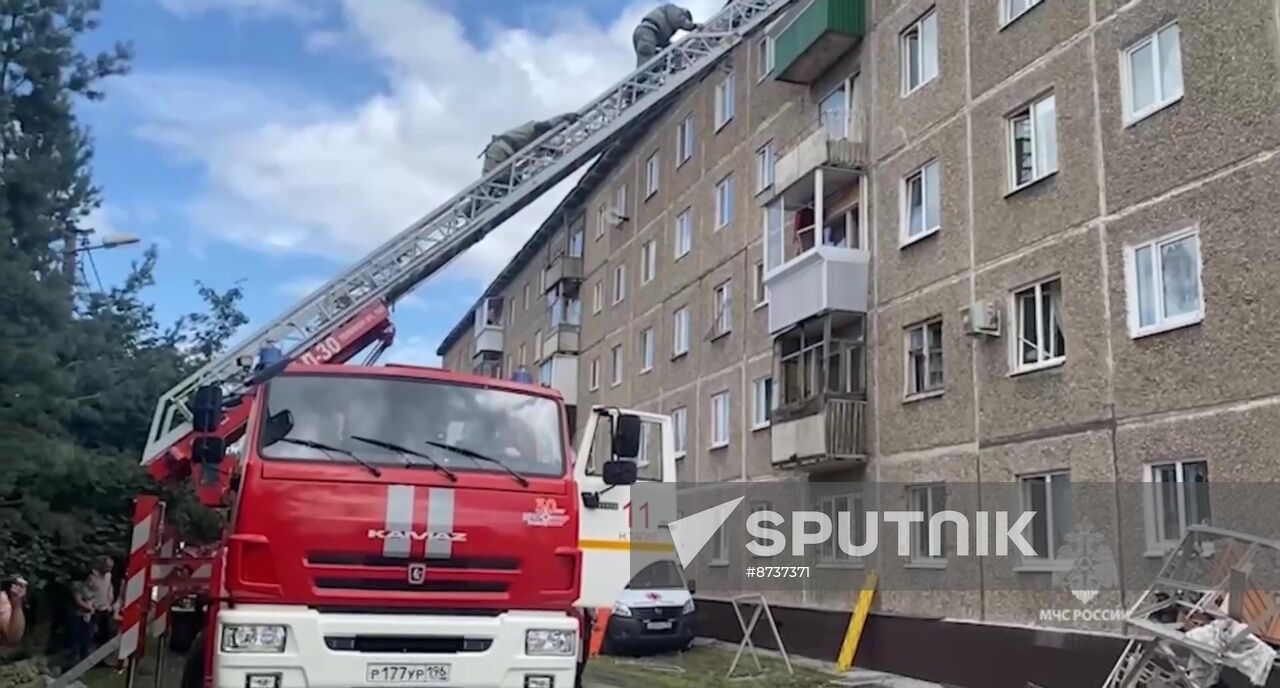 Russia Apartment Block Collapse