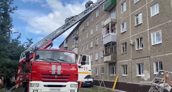 Russia Apartment Block Collapse