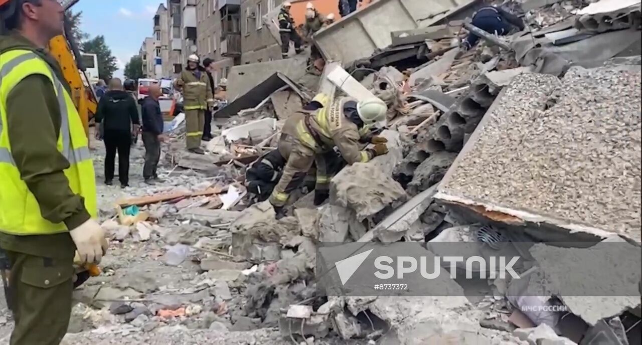 Russia Apartment Block Collapse