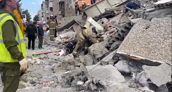 Russia Apartment Block Collapse