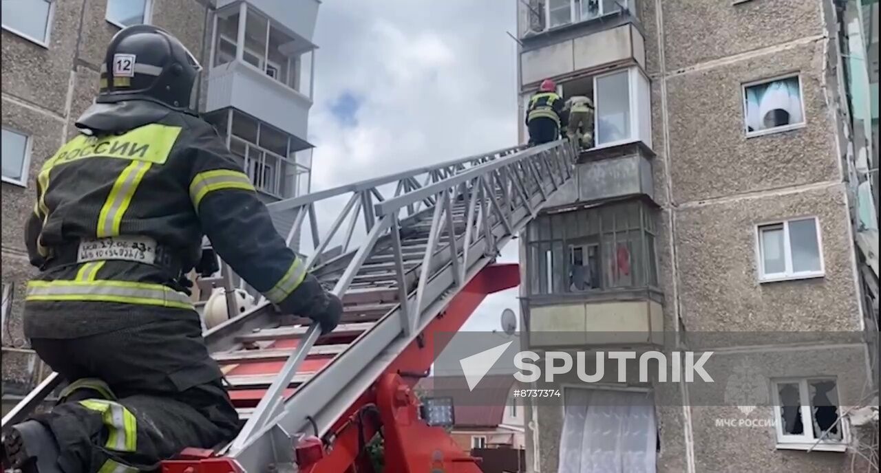 Russia Apartment Block Collapse