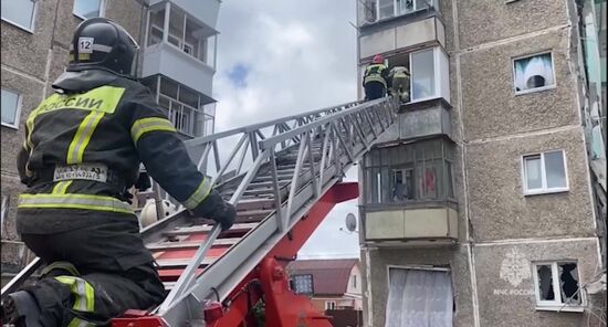 Russia Apartment Block Collapse